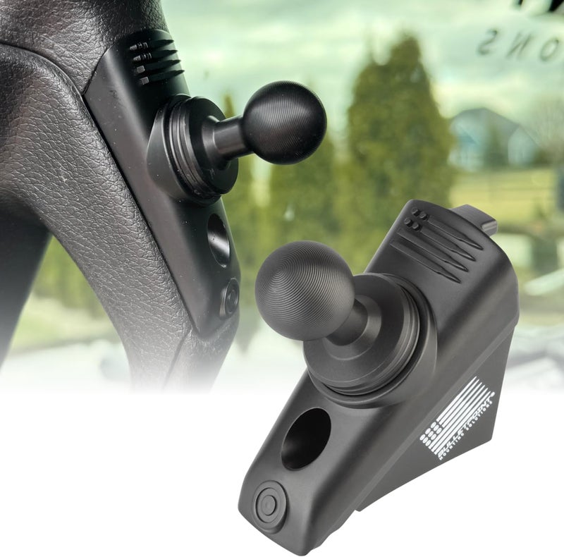 Bulletpoint A-Pillar Device Mount with 20mm Ball for Jeep Wrangler JL & Gladiator - Image 1