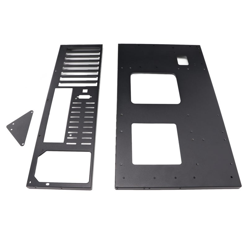 Open Computer Case: SECC Material Sturdy Durable Open Chassis - Good Heat Dissipation Effect Case Rack for ATX M-ATX ITX Motherboards Mining Machine Setup - Image 3