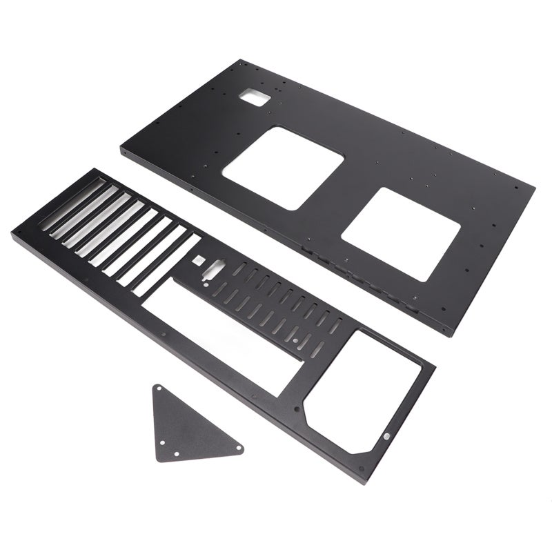 Open Computer Case: SECC Material Sturdy Durable Open Chassis - Good Heat Dissipation Effect Case Rack for ATX M-ATX ITX Motherboards Mining Machine Setup - Image 1