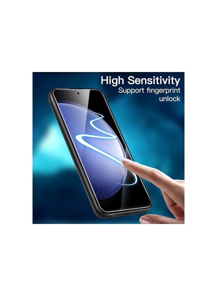 JETech Screen Protector for Samsung Galaxy S23 FE 6.4-Inch with Camera Lens Protector, Tempered Glass Film, Fingerprint ID Compatible, HD Clear, 2-Pack Each - Image 5