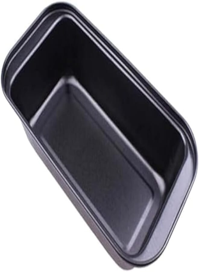 Spaceshoop Carbon Steel Rectangle Non Stick Loaf Pan For Baking - Black