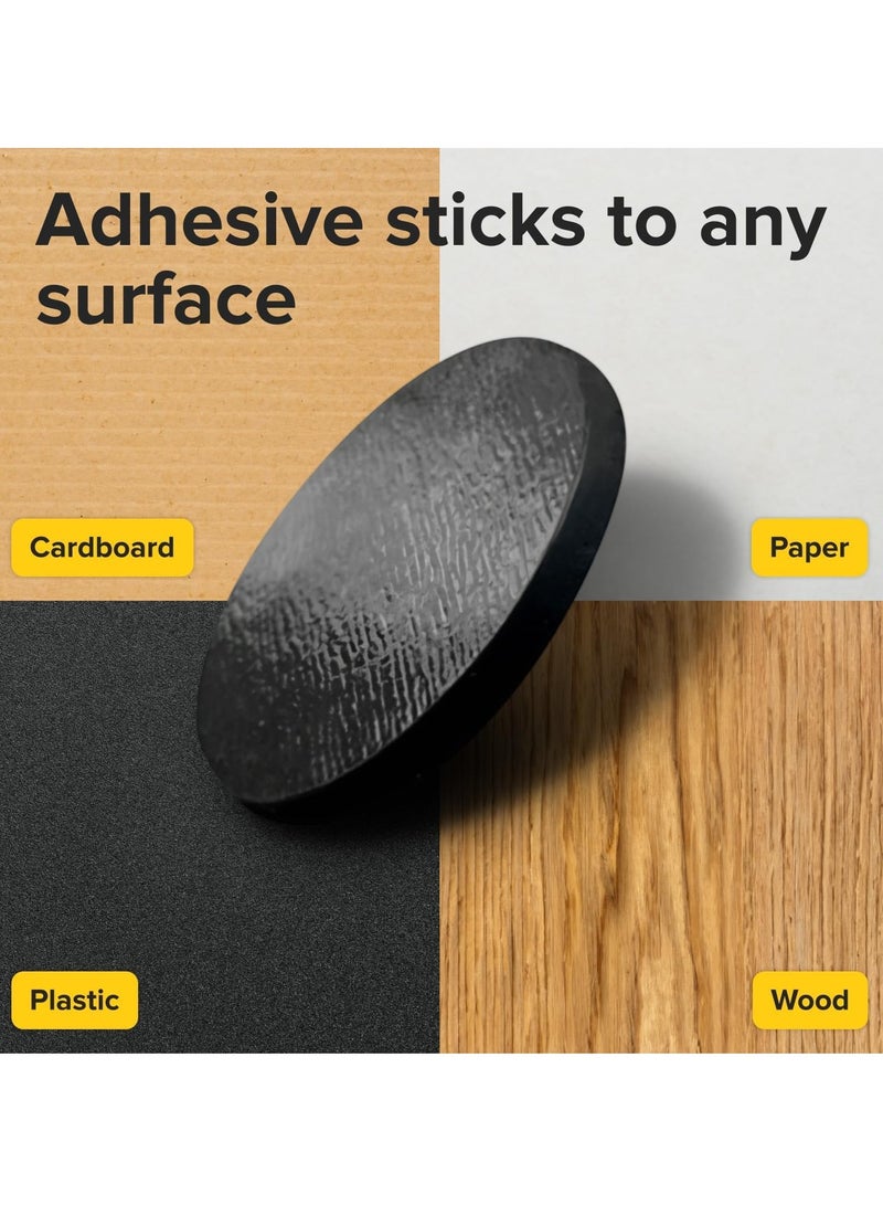 GUDOO 100 Pieces Magnetic Dots Round Magnets with 3M Strong Self Adhesive Backing Perfect for DIY Art Projects whiteboards and Fridge Magnet Circles 18mm Diameter  - Image 5