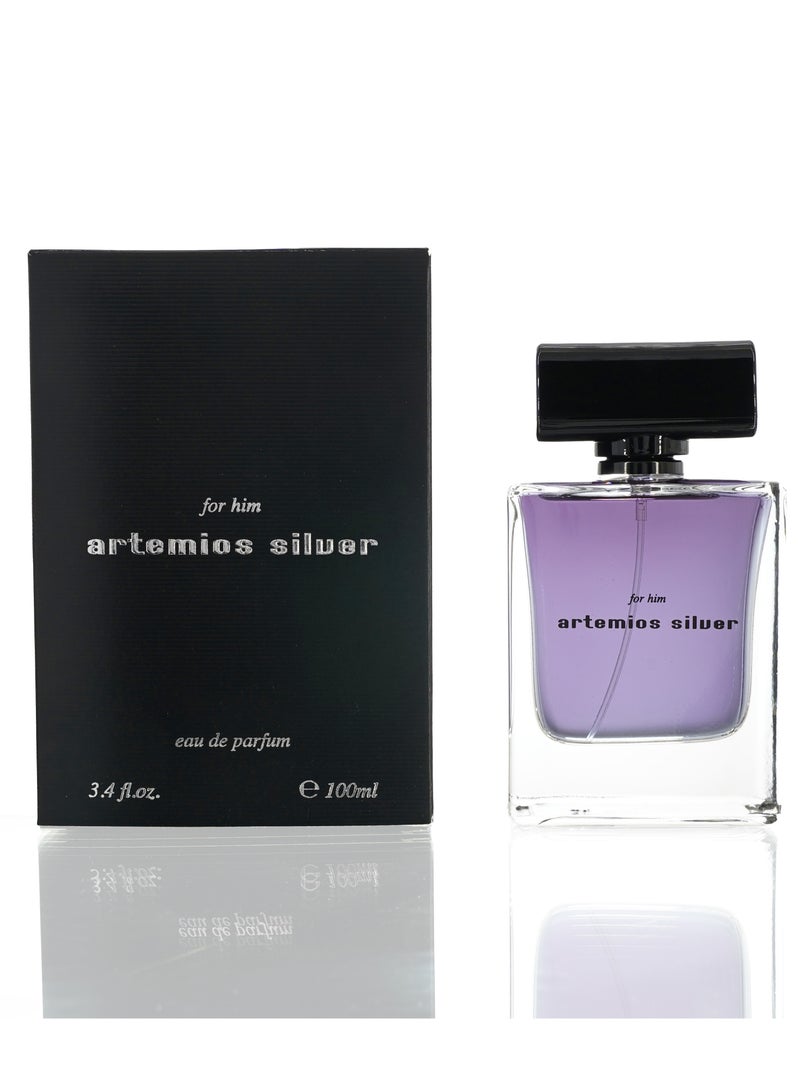 ARTEMIOS SILVER FOR HIM 100ML EDP - Image 1