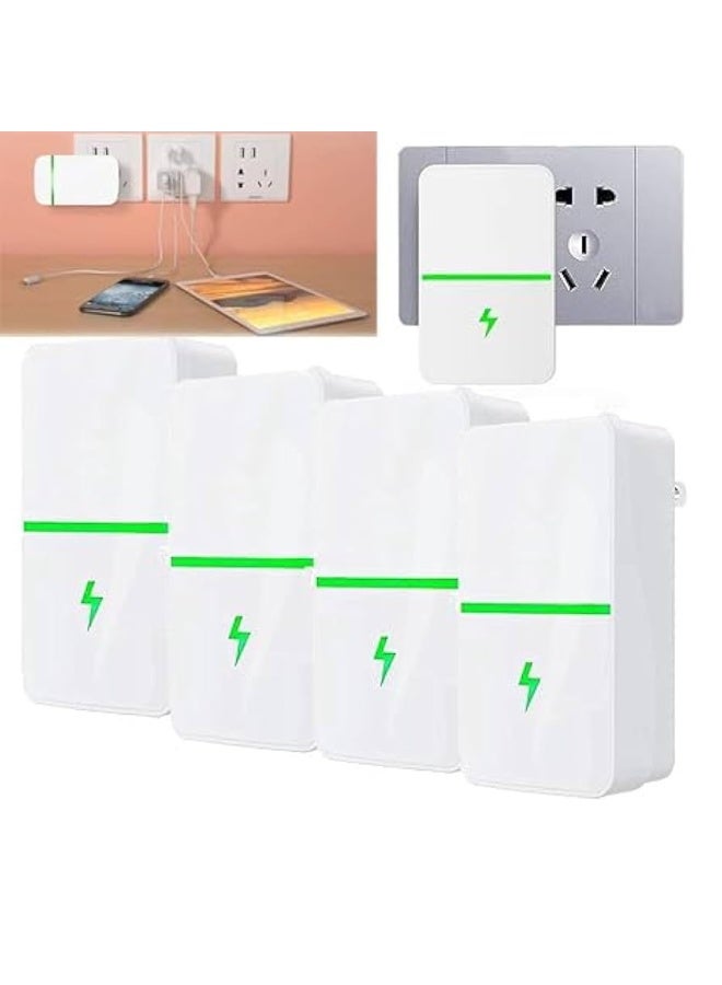4pcs Voltage Optimizer High Precision Voltage Stabilizer with Frequency Reduction to Improve Voltage Consumption.Reducing Savings While Reducing Electrical Power UK Plug - Image 3