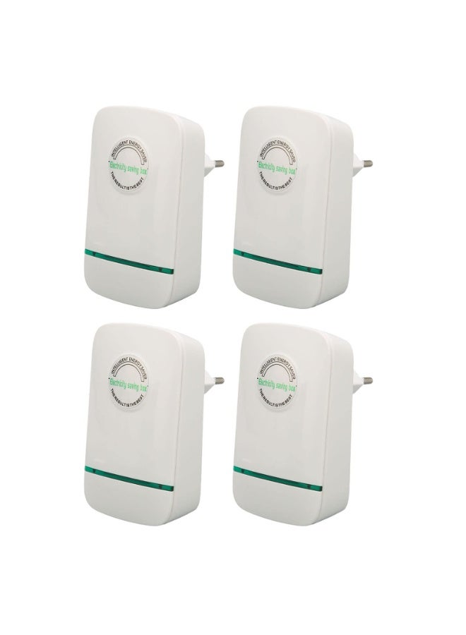 4pcs Voltage Optimizer High Precision Voltage Stabilizer with Frequency Reduction to Improve Voltage Consumption.Reducing Savings While Reducing Electrical Power UK Plug - Image 2