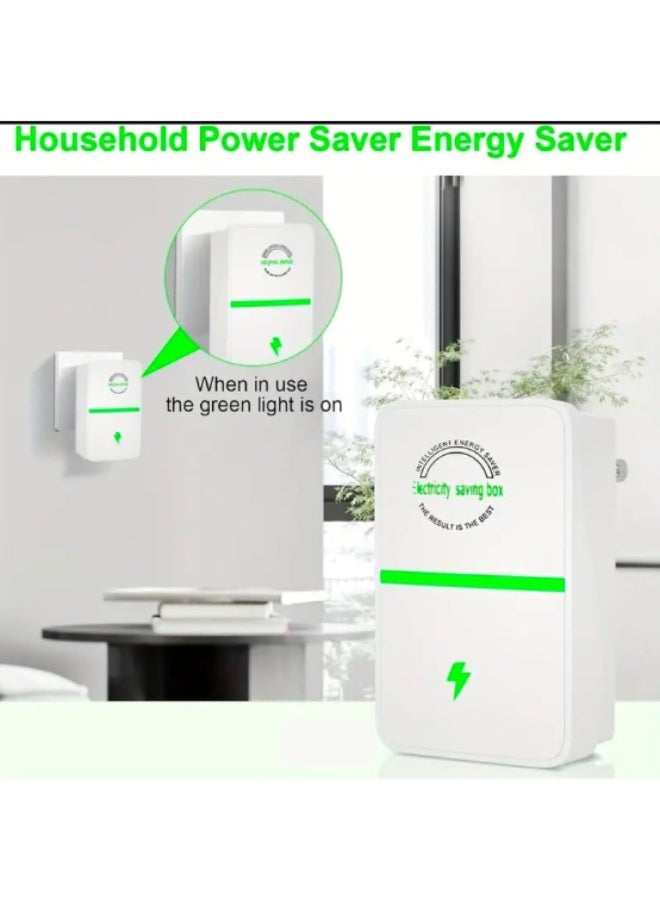 4pcs Voltage Optimizer High Precision Voltage Stabilizer with Frequency Reduction to Improve Voltage Consumption.Reducing Savings While Reducing Electrical Power UK Plug - Image 5