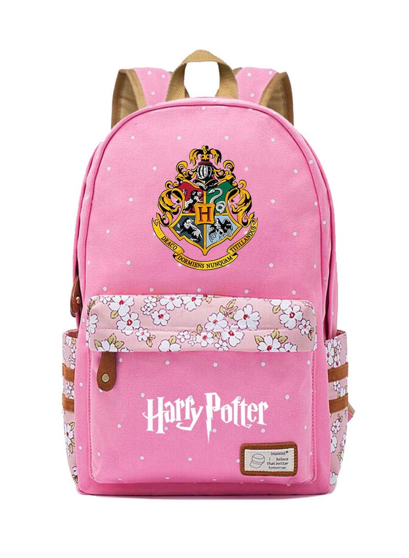 Harry Potter Student schoolbag canvas girls backpack