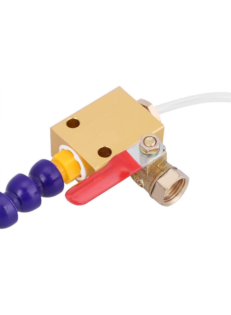 GGOOT Spray Lubricator  Mist Lubrication Coolant System for Metal CNC Lathe Milling Grinding Drilling, Sprayer Tool, Manual Industrial Hardware, 180cm Tube  - Image 5
