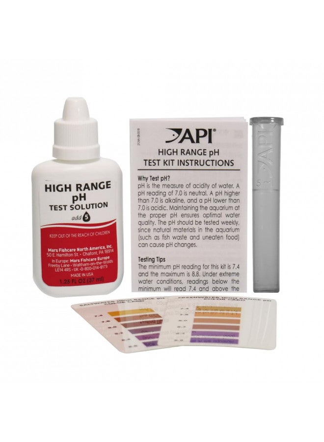 API API HIGH RANGE PH TEST KIT 160-Test Freshwater and Saltwater Aquarium Water Test Kit, 150-watt halogen bulb  - Image 2
