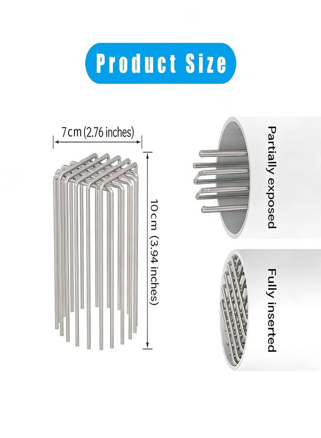 MASSMOT Rust-Resistant Metal Wire Grid Drain Outlet Stopper with Anti-Rat Design, Prevents Clogs & Rodent Entry For 70-75mm Diameter - Image 2