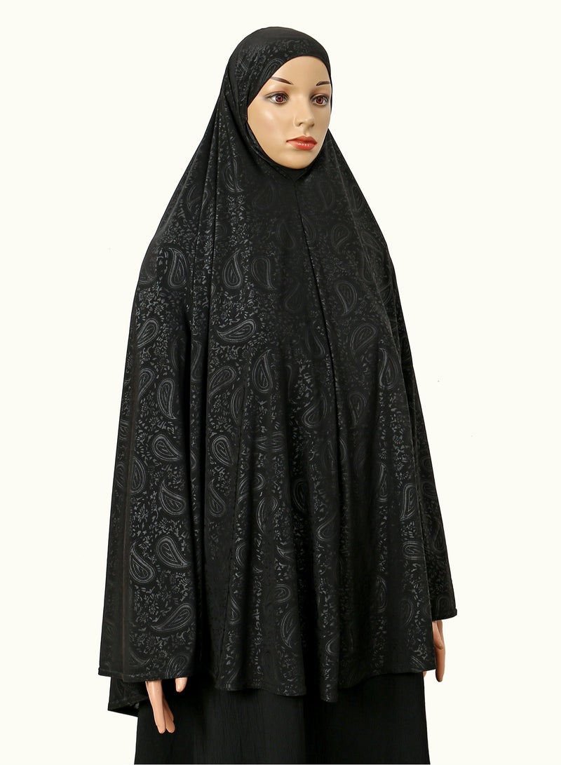 Instant Hijab Women Cashew Scarf Full Cover Head and Neck Comfort and Breath Headscarf  - Image 3