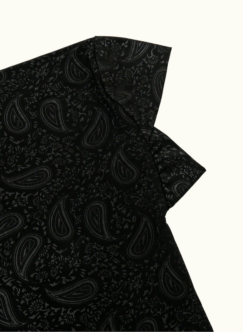 Instant Hijab Women Cashew Scarf Full Cover Head and Neck Comfort and Breath Headscarf - Image 4