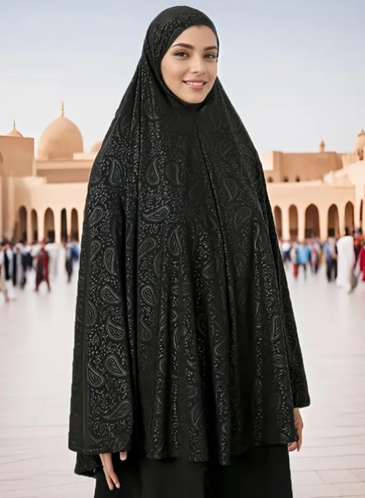 Instant Hijab Women Cashew Scarf Full Cover Head and Neck Comfort and Breath Headscarf - Image 5