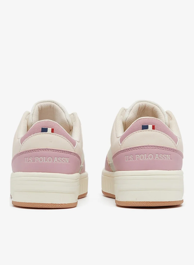 U.S. Polo Assn. Powder Women's Low-Top Sneakers - High-Quality Sole for Everyday Look Shoes for Women | Best Price UAE