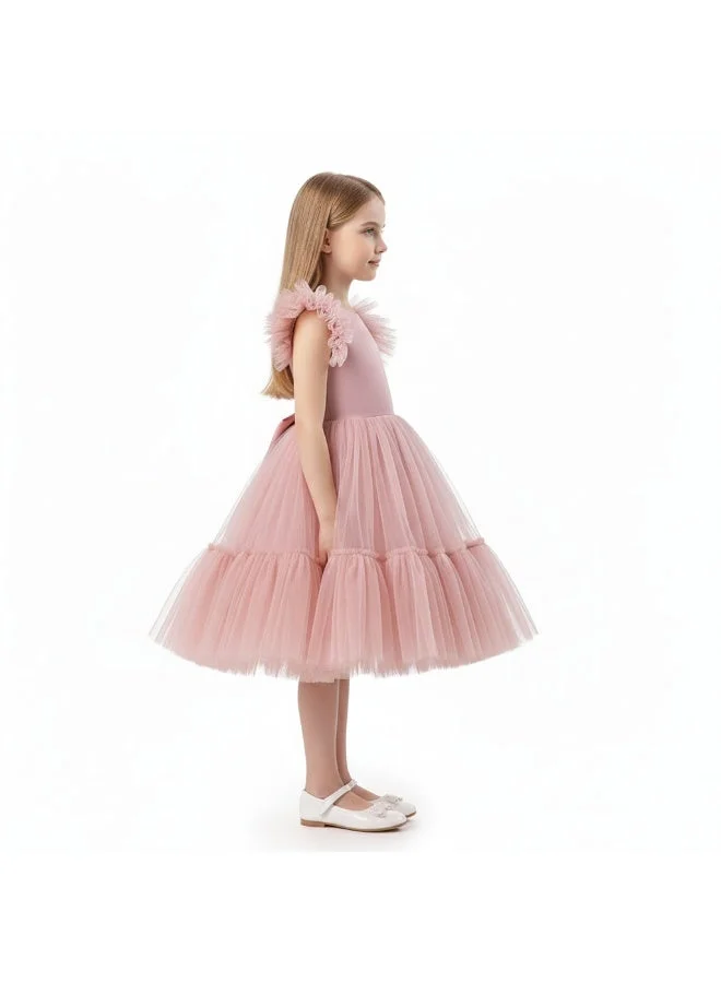 دىدانيالا فستان تول بكشكش