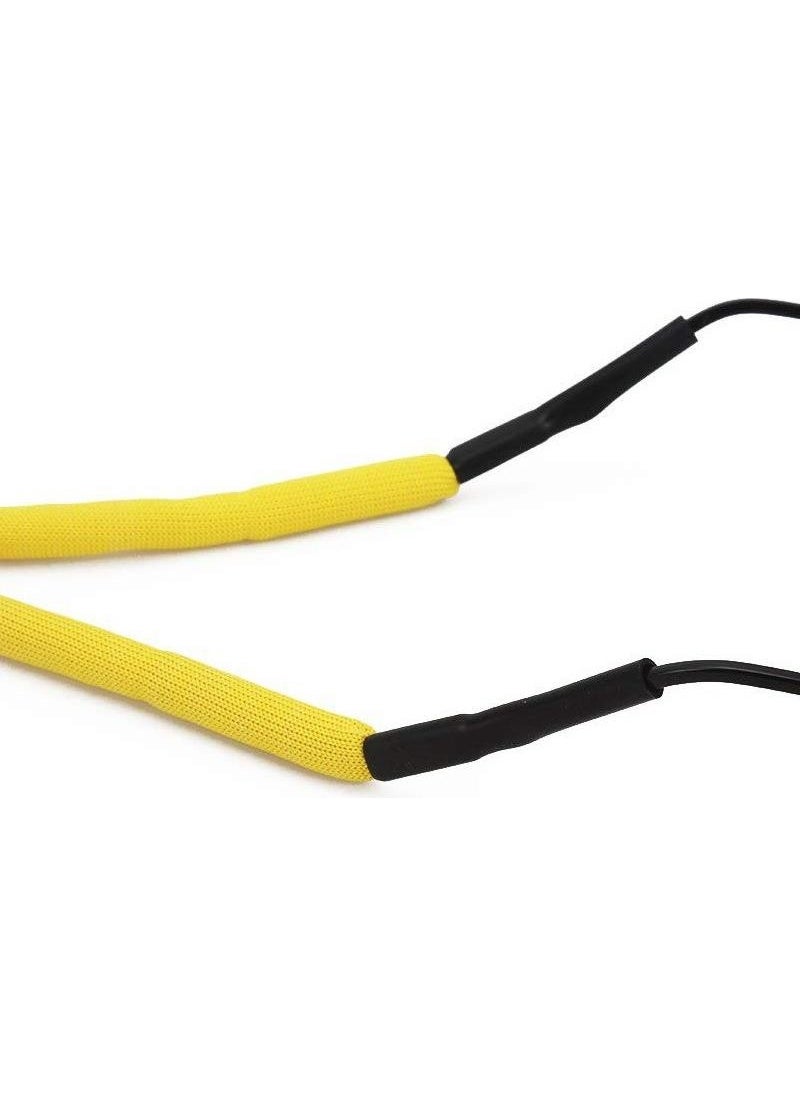 Takı Dükkanı Jewelry Store 1 Piece Yellow Water-Repellent Sports Glasses Rope  - Image 3