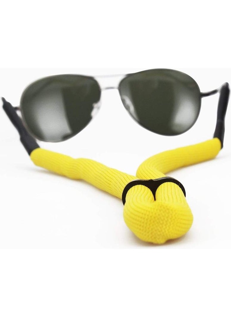Takı Dükkanı Jewelry Store 1 Piece Yellow Water-Repellent Sports Glasses Rope  - Image 4