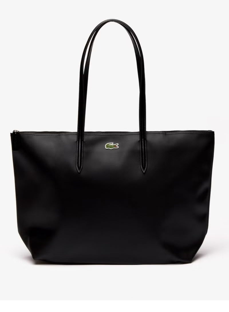 لاكوست أزياء لاكوست النسائية مفهوم متعدد الاستخدامات سعة كبيرة حجم كبير سحابة اليد حقيبة حقيبة حقيبة كبيرة كبيرة - Image 1