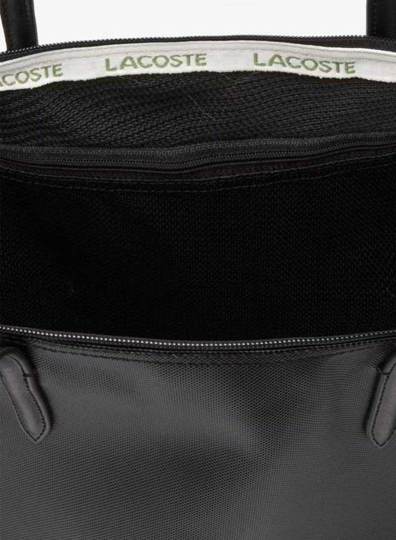 لاكوست أزياء لاكوست النسائية مفهوم متعدد الاستخدامات سعة كبيرة حجم كبير سحابة اليد حقيبة حقيبة حقيبة كبيرة كبيرة - Image 3