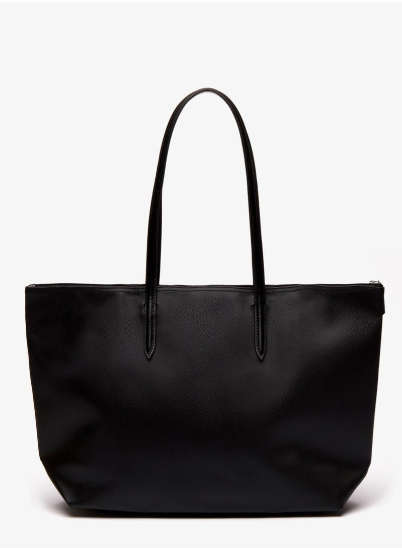 لاكوست أزياء لاكوست النسائية مفهوم متعدد الاستخدامات سعة كبيرة حجم كبير سحابة اليد حقيبة حقيبة حقيبة كبيرة كبيرة - Image 5