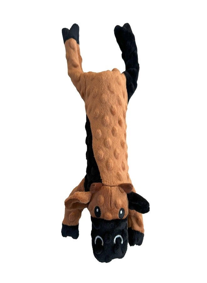 سبوت لعبة SPOT Skinneeez Extreme Stuffers على شكل بقرة - لعبة كلاب بدون حشو مع صفارة وبطانة شبكية مقاومة للتمزق لمزيد من المتانة - يمكن إدخال زجاجة بلاستيكية لمزيد من القرمشة، مناسبة للجراء والكلاب الصغيرة والمتوسطة الحجم - 14 بوصة - Image 2