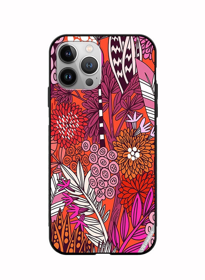 VR CREATIVE Protective Case Cover For Apple iPhone 12 Pro Max Flowers Design Multicolour - Image 1
