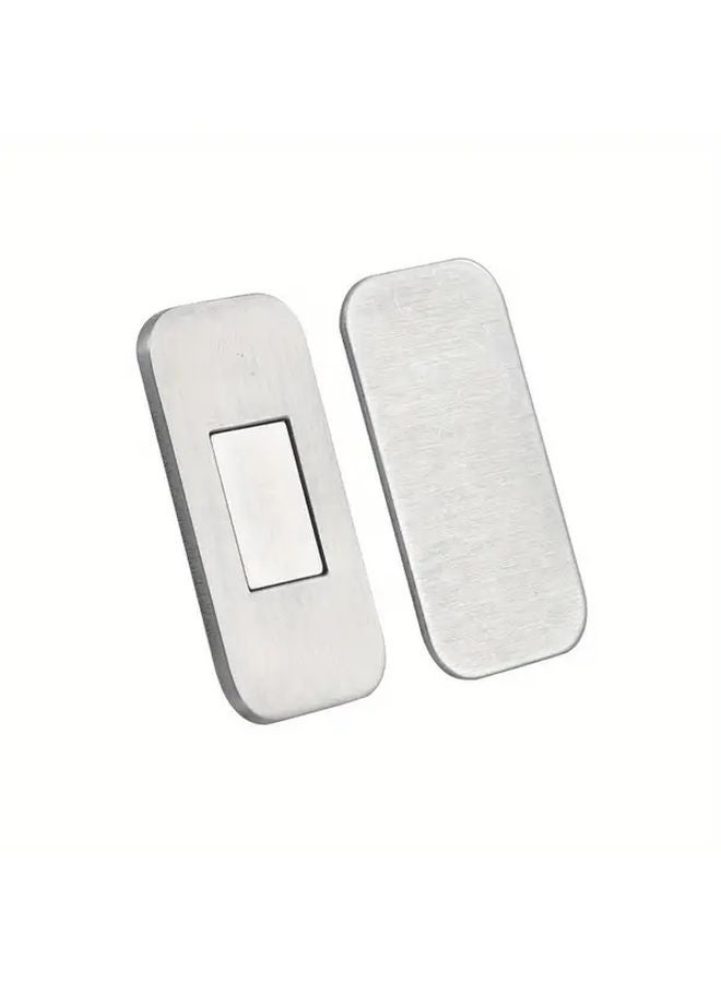 Black 8 Set No Drill Magnetic Cabinet Slider Heavy Duty Invisible Door Magnets - Image 5