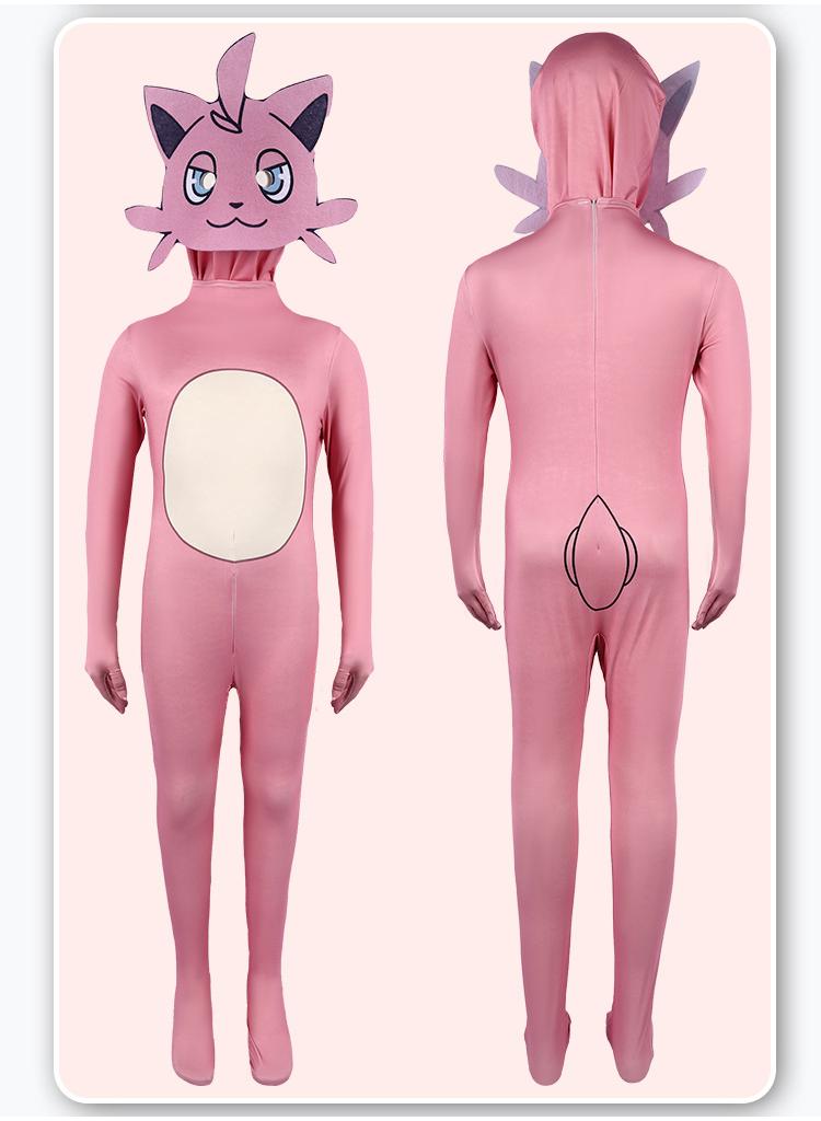 general 1 Set Party Cosplay Palworld Costume For Kids Adults Cattiva Costume With Masks And A Complimentary Plush Doll - Image 3
