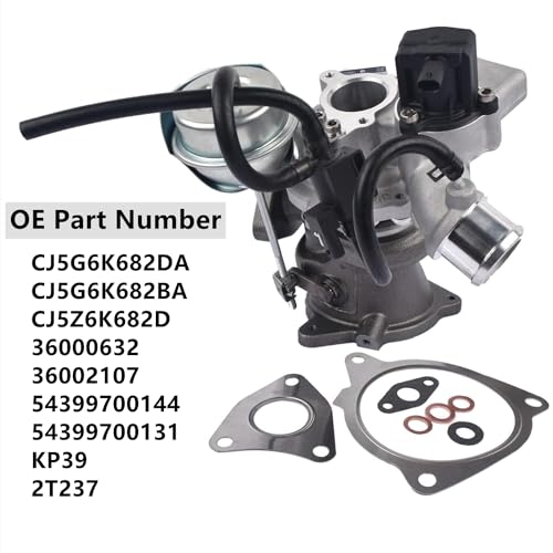 Vahaha KP39 1.6L Turbo Turbocharger with Gaskets Replacement for Ford Escape 2013-2016 Fusion 2013-2014 Fiesta 2014-2019 Transit Connect 2014-2016 54399700144 CJ5G6K682DA CJ5G6K682BA Vahaha - Image 2
