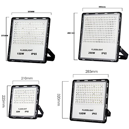 MLD Lens 200 Watts IP65 LED Outdoor Flood Light halogen outdoor/indoor focus Cool White with 2 Years Warranty (200w,Colour-White)-Pack of 1 - Image 2