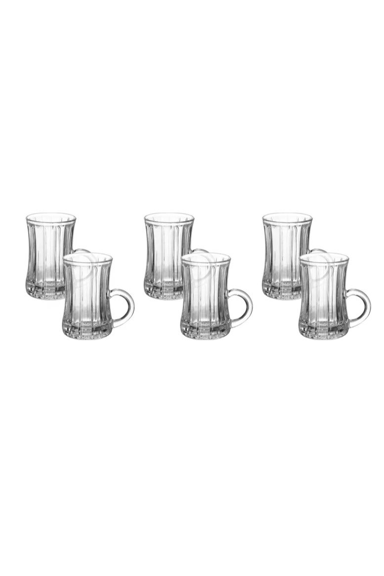 Alsaif Gallery Gallery Max Sword Glass Cups, Engraving, 6 Pieces - Clear - Image 1