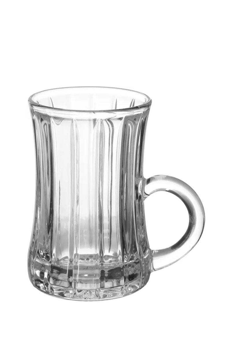 Alsaif Gallery Gallery Max Sword Glass Cups, Engraving, 6 Pieces - Clear - Image 2