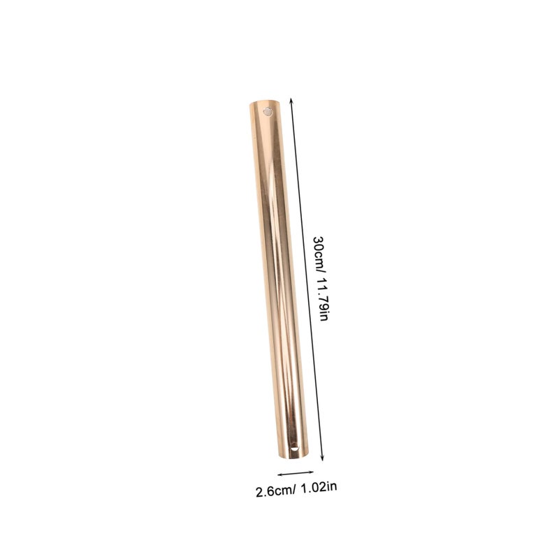 Golden Ceiling Fan Extension Downrod Replacement Sturdy Design For High Ceilings Sleek Minimalist Style - Image 3