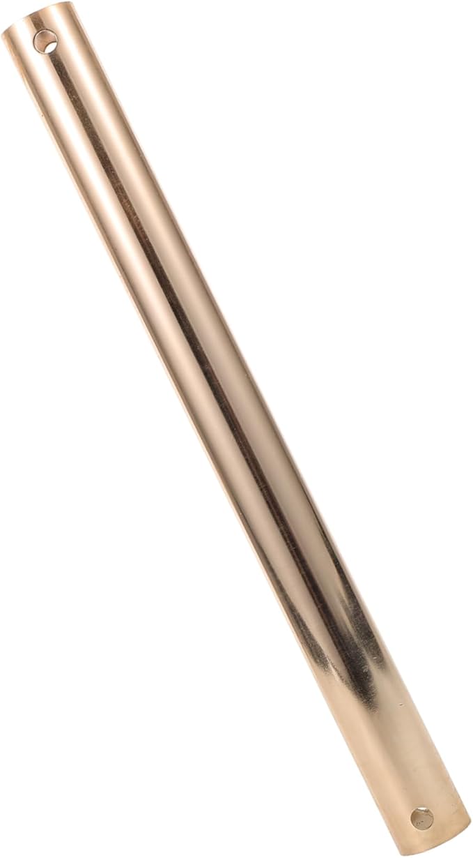 Golden Ceiling Fan Extension Downrod Replacement Sturdy Design For High Ceilings Sleek Minimalist Style - Image 1