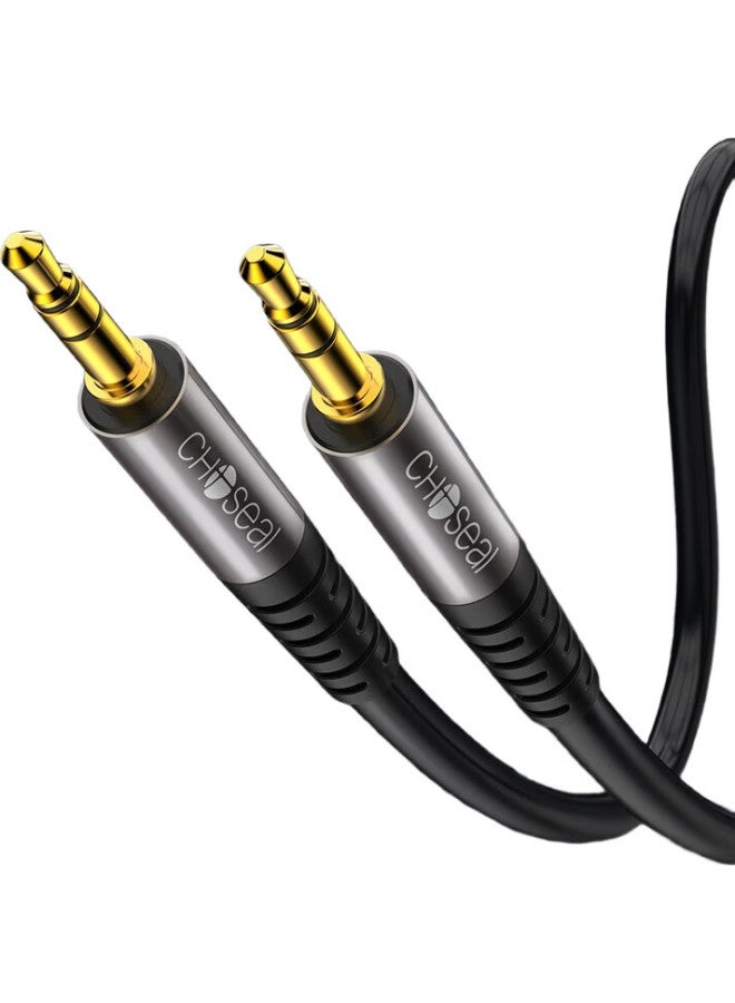 CHOSEAL Akihabara (Choseal) Car Aux Audio Cable, 3.5Mm Male To Male Car Phone Connection Cable, Laptop Phone Headphone Speaker Converter Cable, 1.5 Meters, Qad10Bk - Image 3