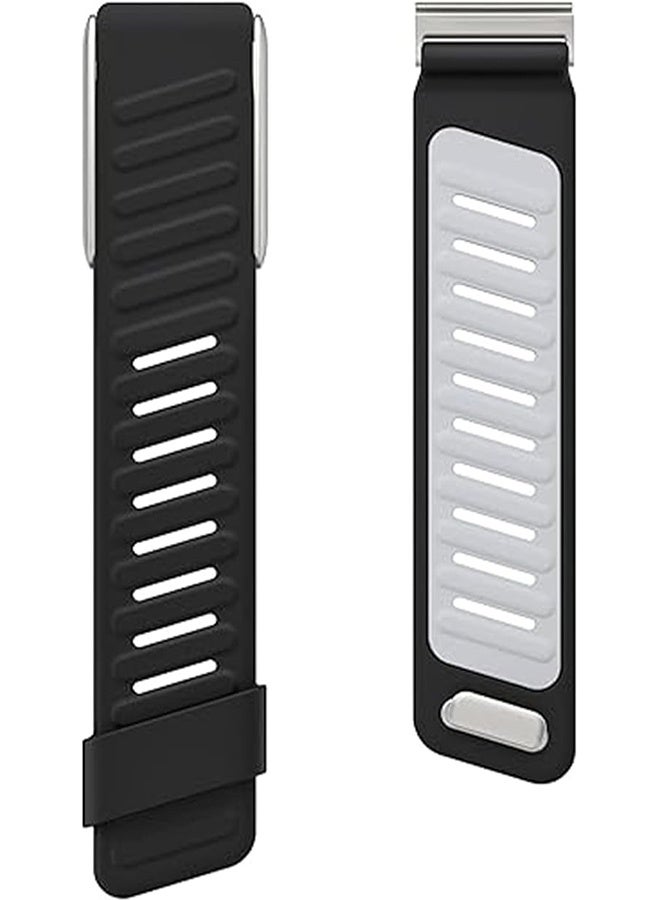 Comfort Durable Silicone Wristband Compatible with WHO5.0 Band, Waterproof and Sweatproof,Soft-Touch Silicone Durable,Breathable and Adjustable Strap for Men & Women - Image 2