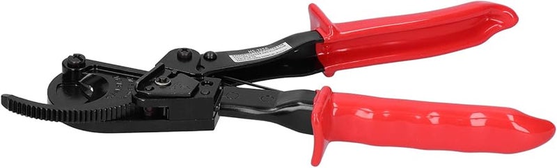 HS 325A Ratcheting Cable Cutter Crimping Tool with PVC Handle for Copper Aluminum Wires - Image 2