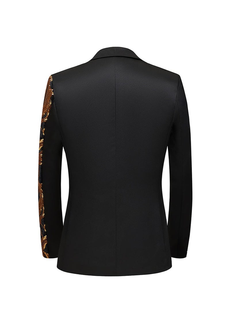 Shougu Glitter Business Formal Fashion Trend Casual Suit Jacket  - Image 2
