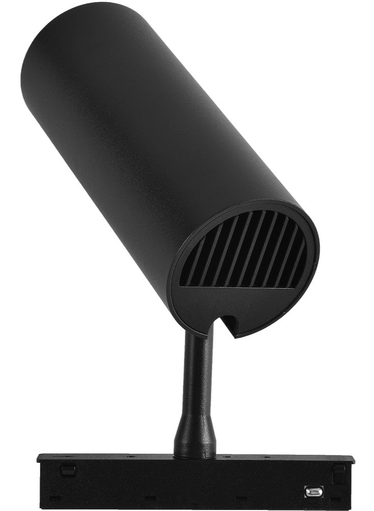 NERFA Spot on magnetic track, black color with cream lighting - stylish modern design - Image 5