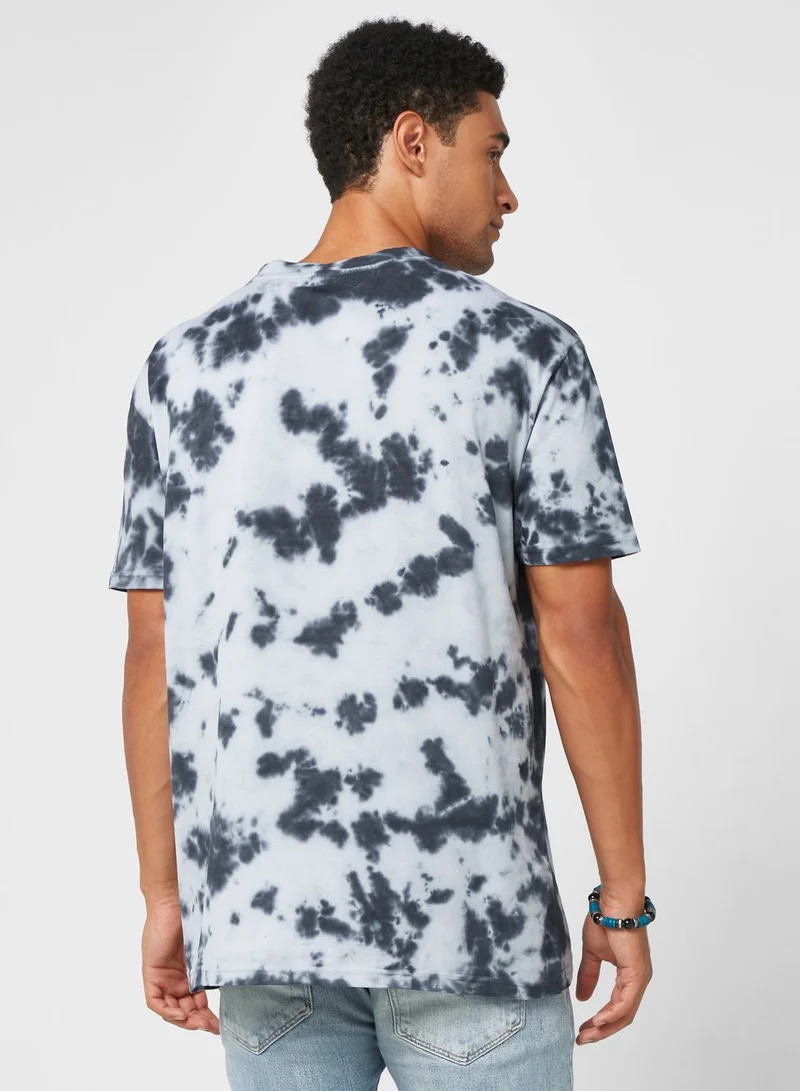 سفنتي فايف Tie Dye T Shirt