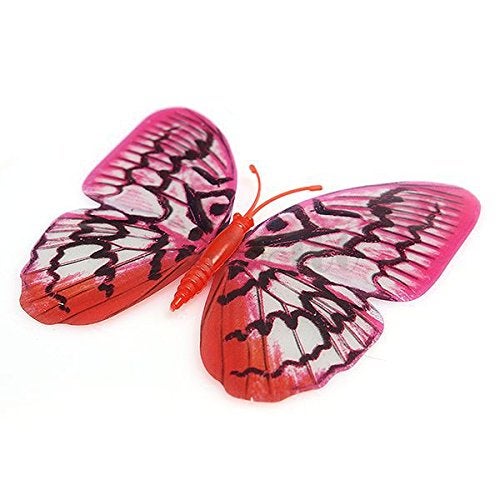 Preamer 20 pics 3D Simulated Butterfly Magnets Refrigerator Magnetic Stickers - Image 2