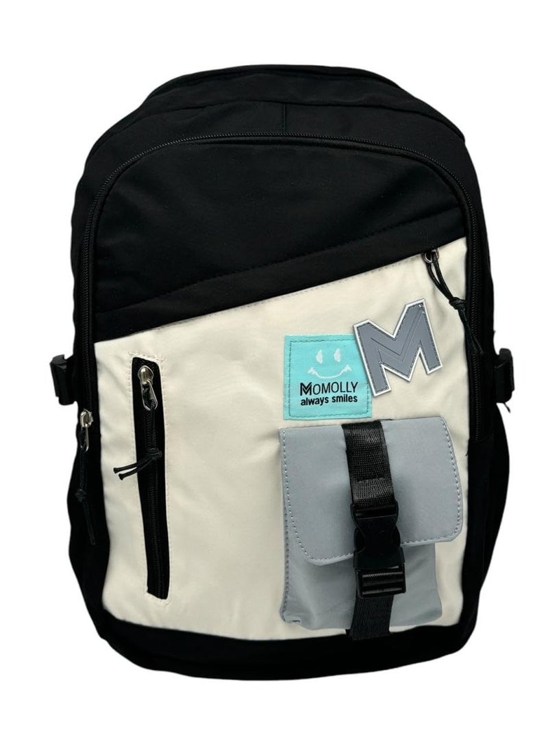 QSHOP Backpack, School Bags Back to School, Large Capacity Backpack, College Backpack, Laptop Backpack, School Supplies Backpack, Multi-Pocket (42 * 30 * 16cm)  - Image 1