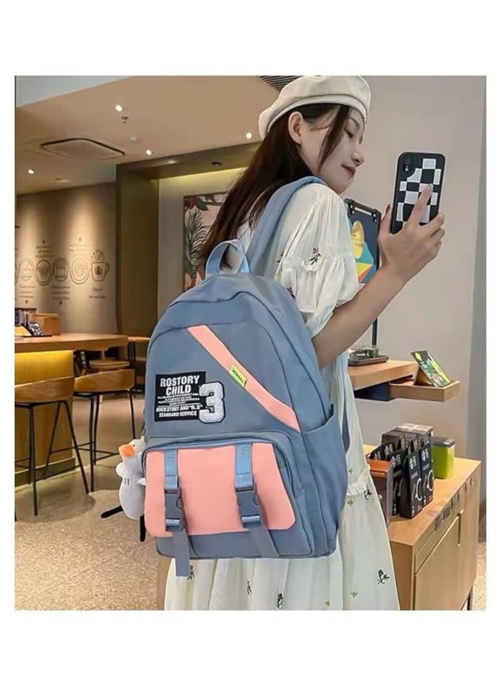 QSHOP - Backpack, School Bags Back to School, Large Capacity Backpack, College Backpack, Laptop Backpack, School Supplies Backpack, Multi-Pocket (42 * 30 * 16cm) - Image 1