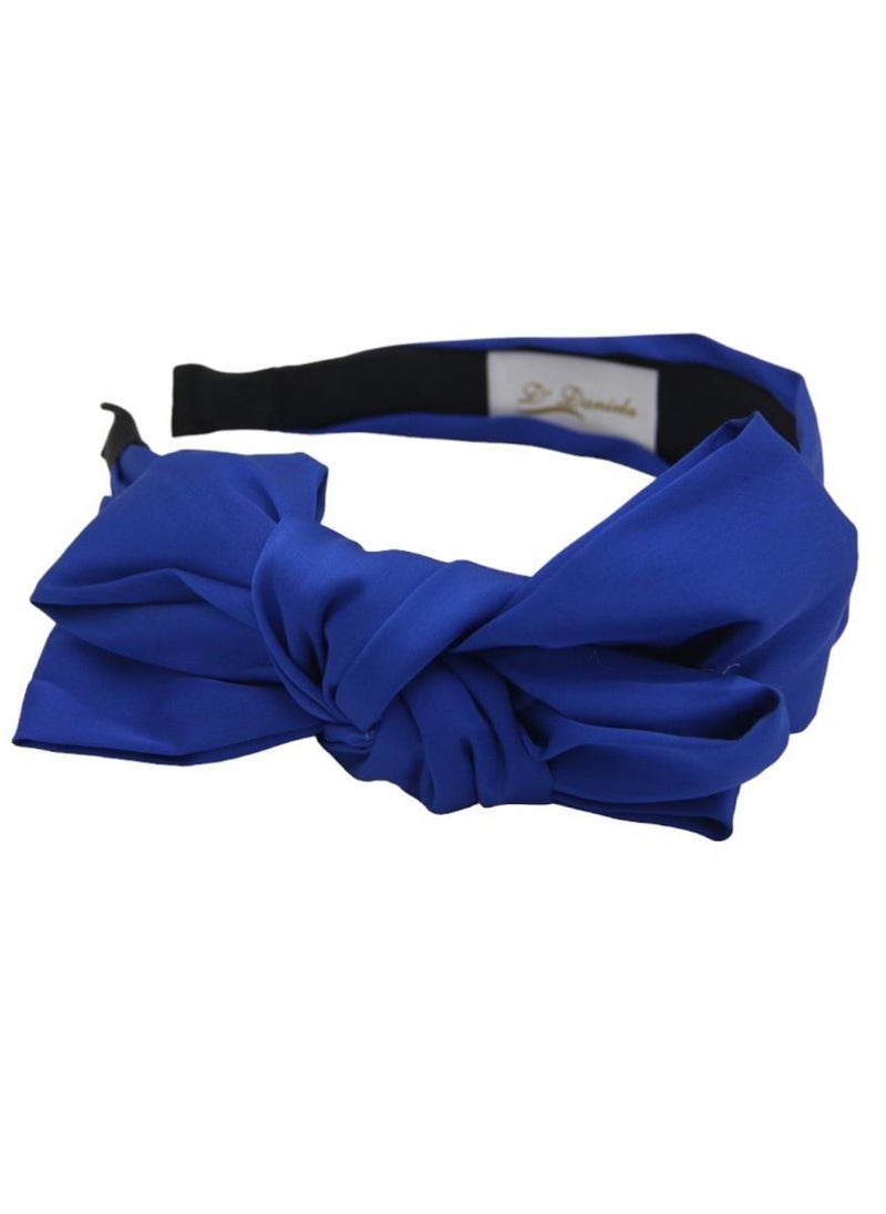 D'Daniela - Headband Angelika For Women's and  Girls Royal Blue - Image 1