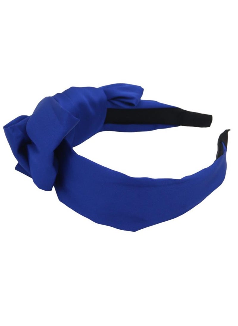 D'Daniela - Headband Angelika For Women's and  Girls Royal Blue - Image 1