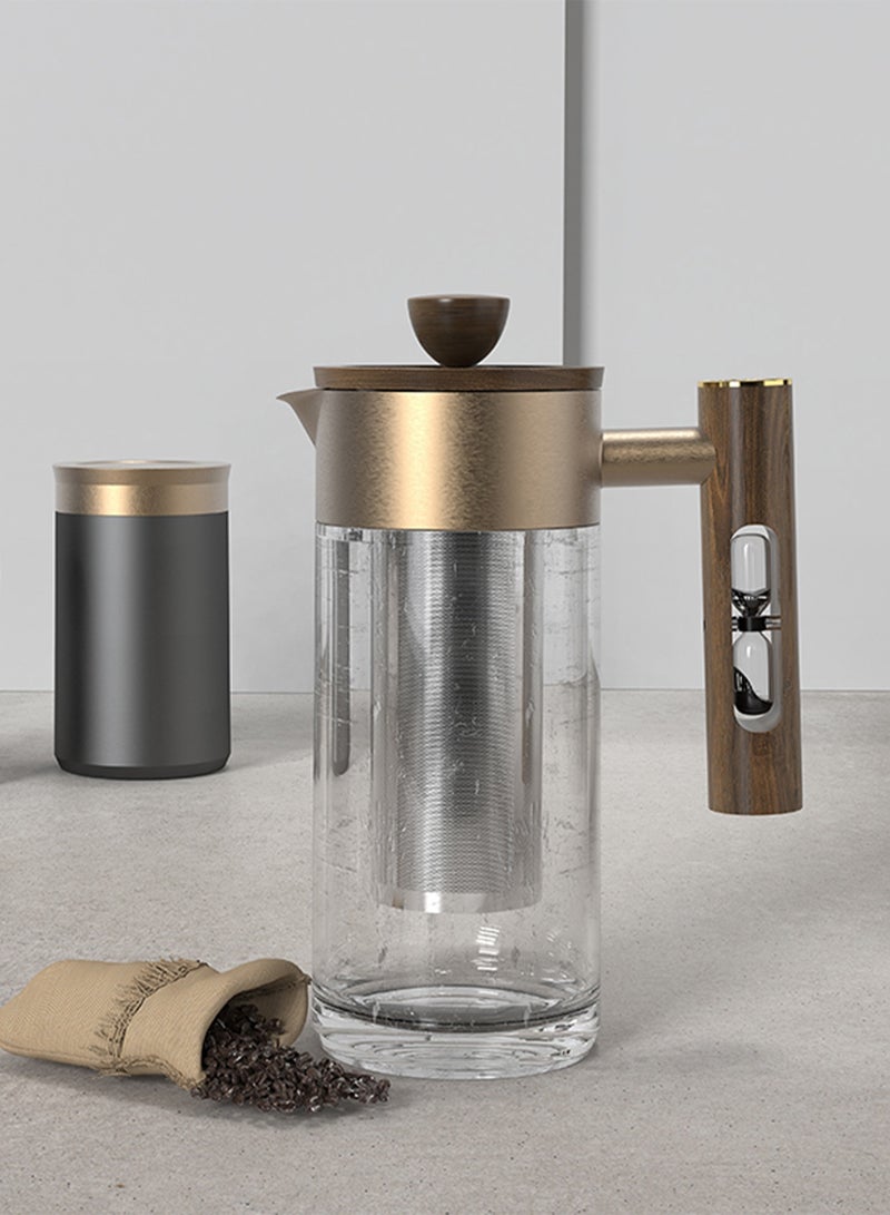 DHPO King Duke Glass French Press