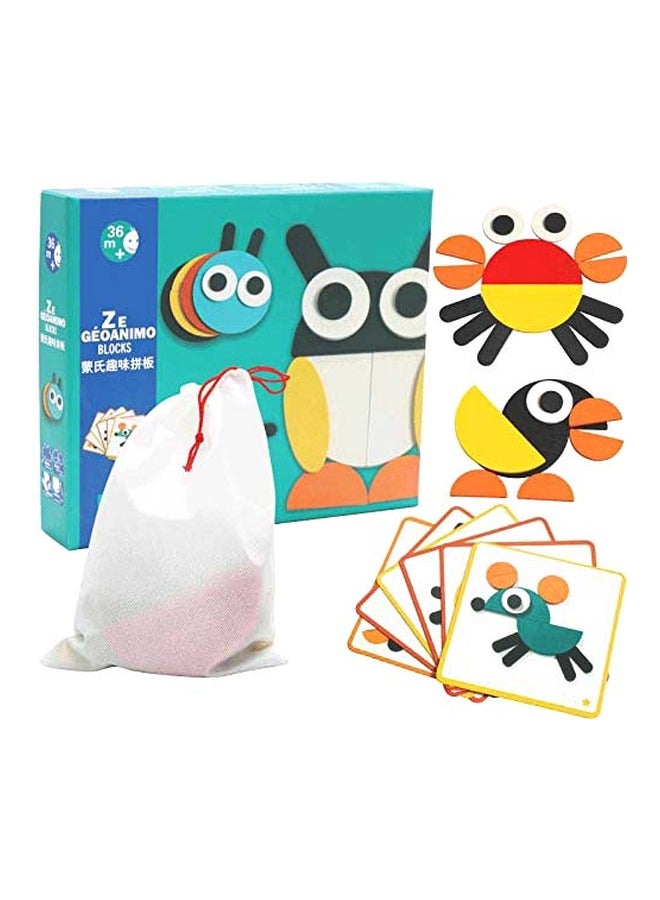 Wooden Animal Characters Puzzle 321457036 - Image 1