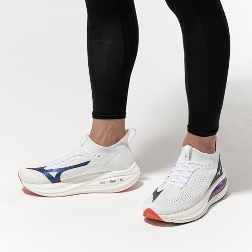 Mizuno Men's Wave Neo Vista 2 Running Shoe, Neutral Road-Trail Shoe,White, US Mens 13 - Image 3