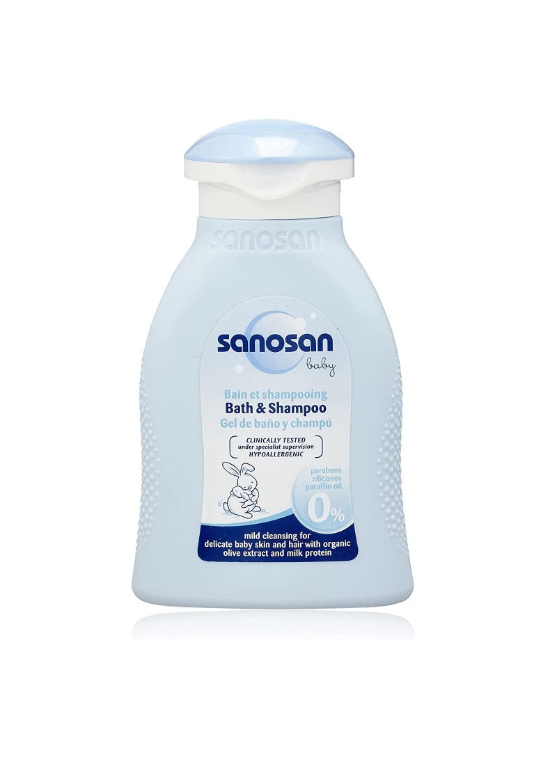 سانوسان شامبو و سائل الإستحمام للأطفال 100 مل