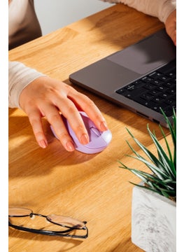 Everest Smw-88 USB Purple 2.4ghz Wireless Mouse  - Image 2